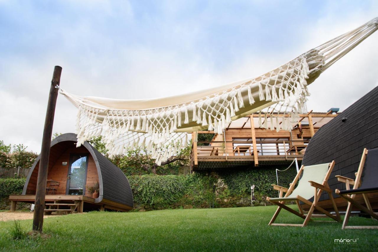 מלון Santa Comba de Rossas Glamping Hills מראה חיצוני תמונה