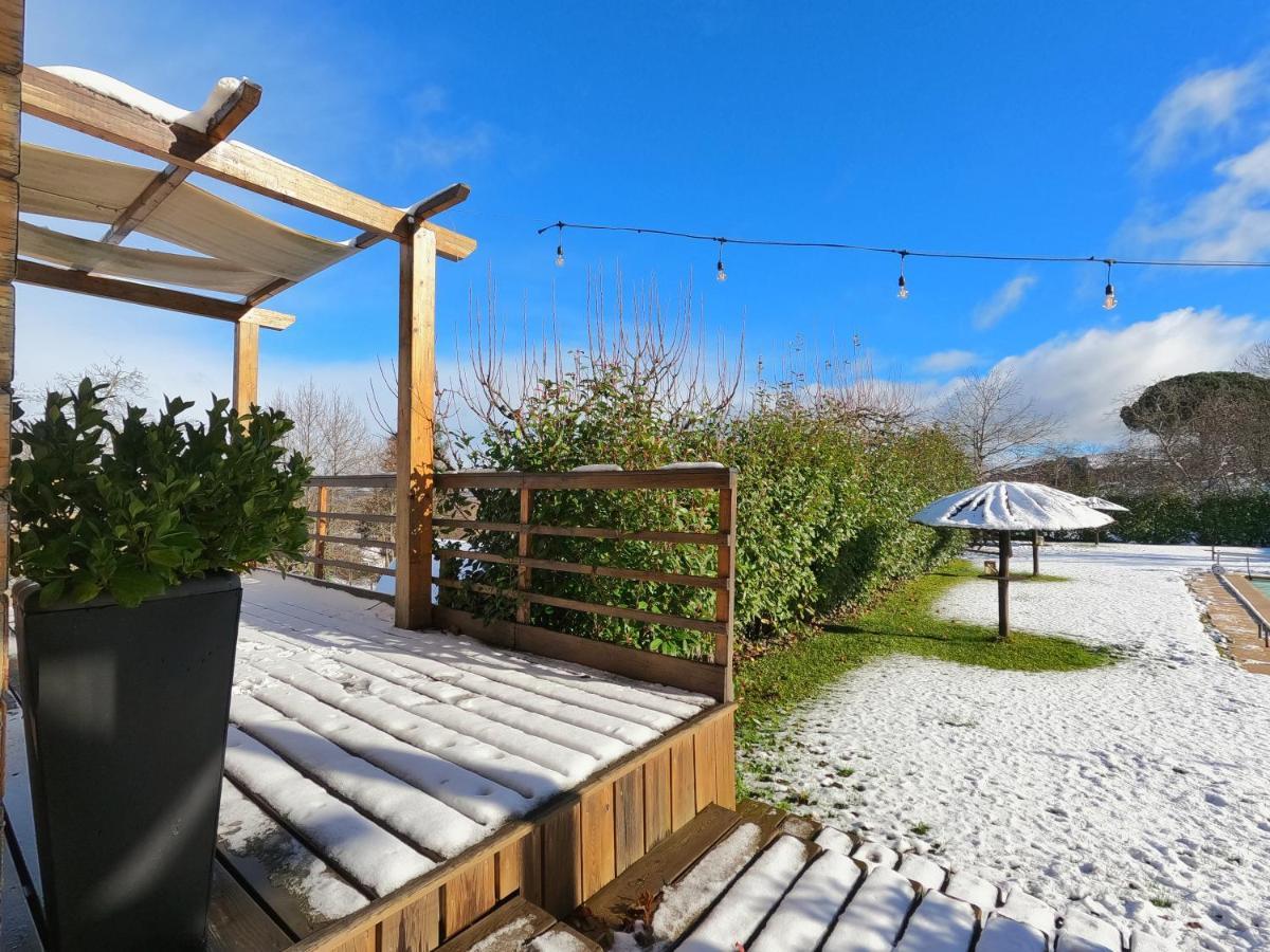 מלון Santa Comba de Rossas Glamping Hills מראה חיצוני תמונה