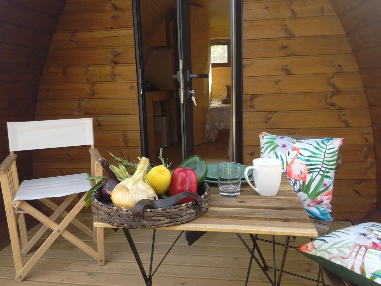 מלון Santa Comba de Rossas Glamping Hills מראה חיצוני תמונה